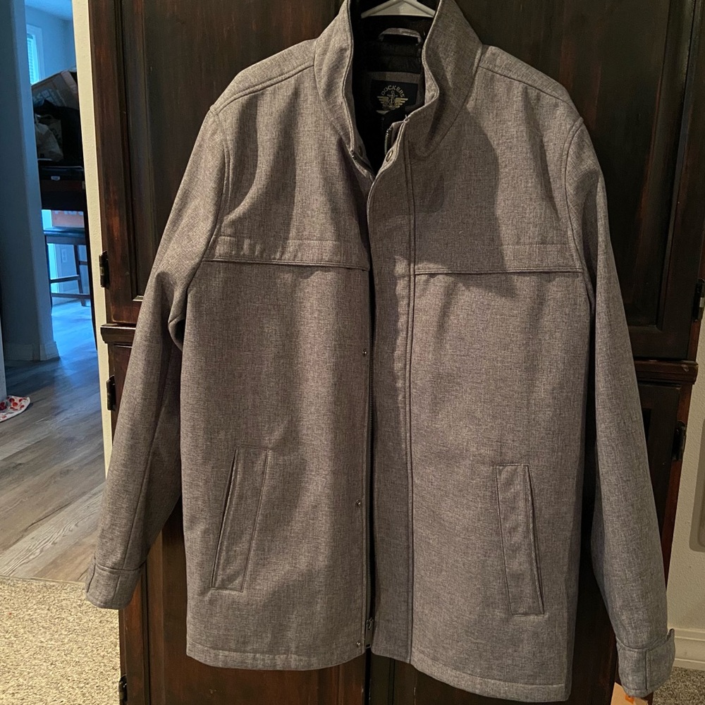 NEW w/ tags mens XL Dockers water resistant lined coat